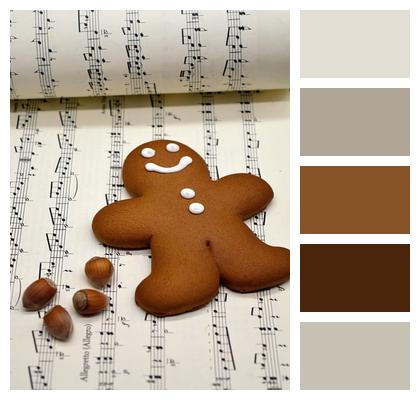 Gingerbread Gingerbread Man Sheet Music Image